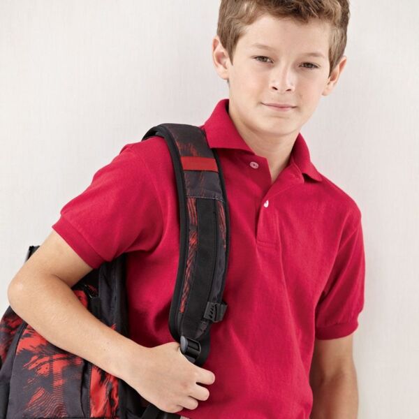 Youth EcoSmart® Jersey Polo Thumbnail